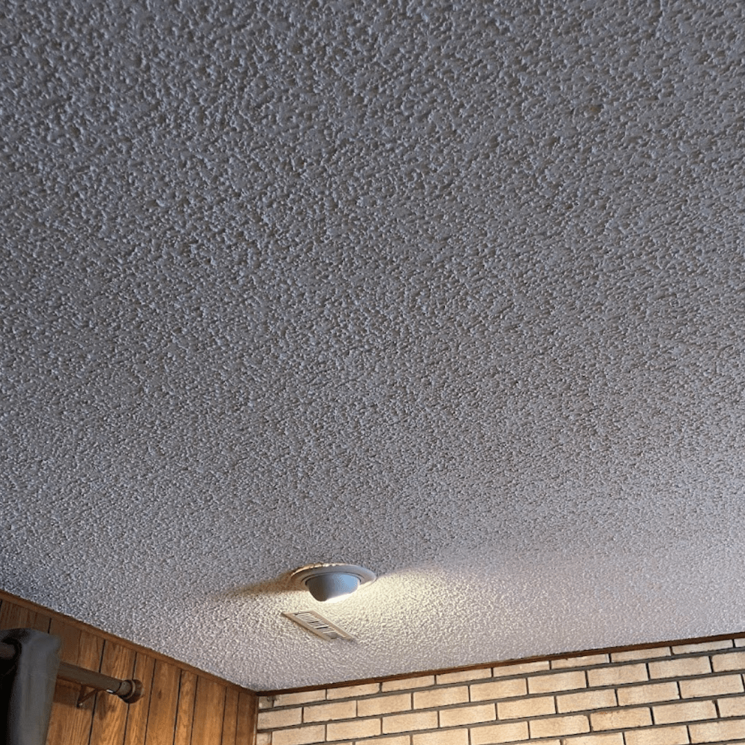 popcorn ceiling removal drywall repair